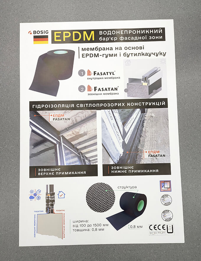 друк афіш А2 формату