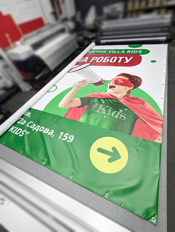 друк банерів замовити Київ
