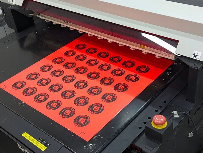 флуоресцентные наклейки №039