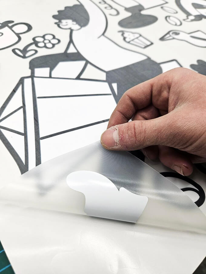 Порізка плівок Oracal під замовлення