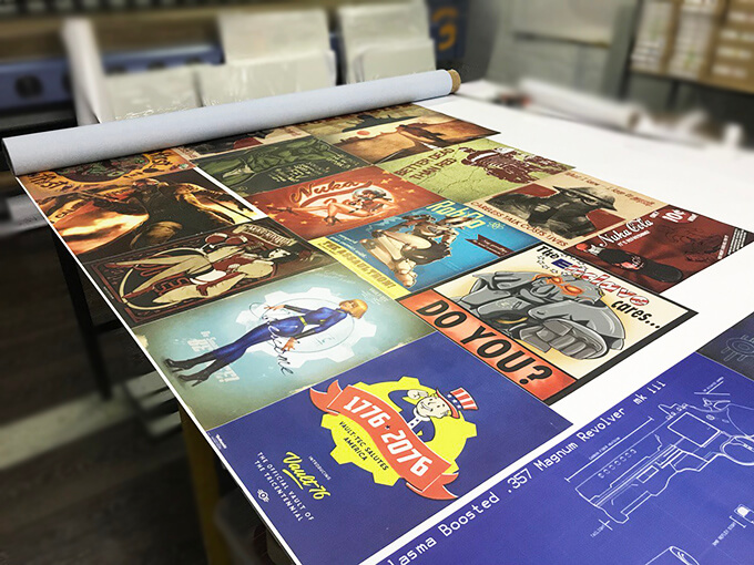 друк плакатів в великому розмірі