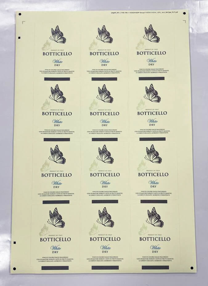 Винная этикетка