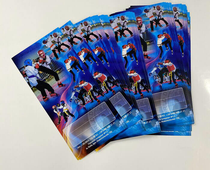 печать еврофлаеров под заказ киев