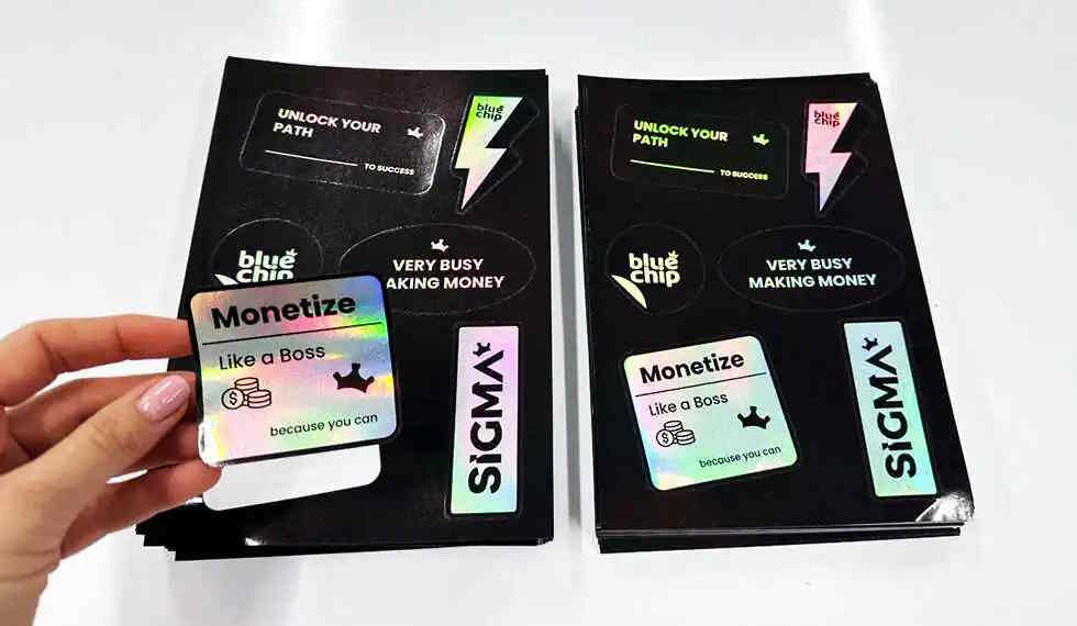 Голографічні наліпки. Голографічний стікерпак