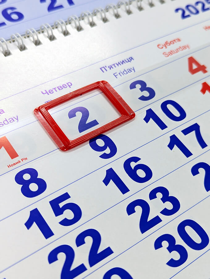 виготовлення календарів