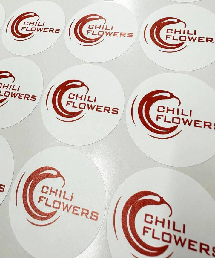 круглі наліпки на замовлення 