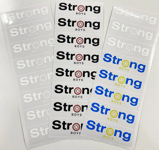 Заказать печать по прозрачным наклейкам