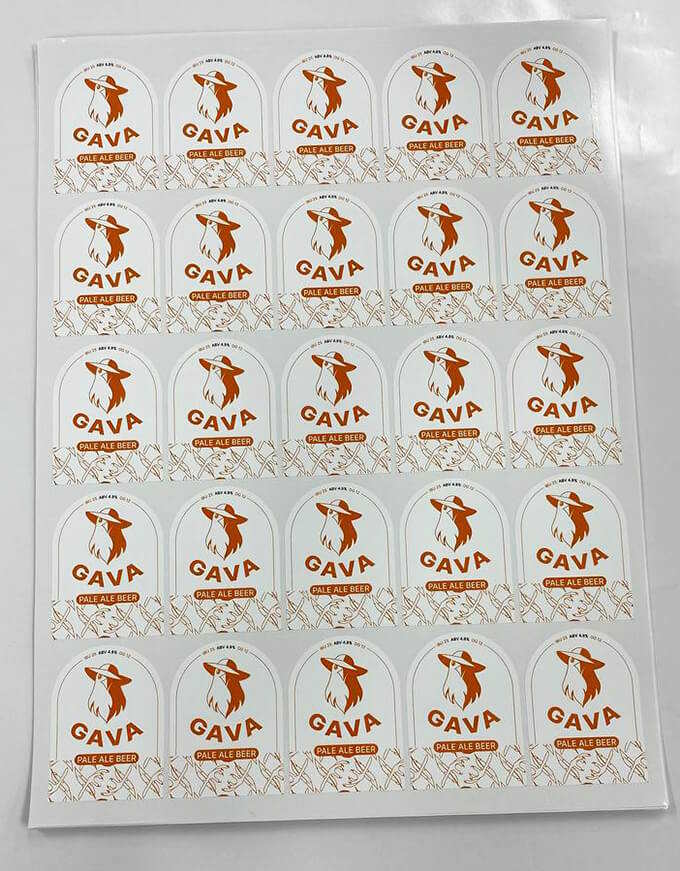 печать наклеек