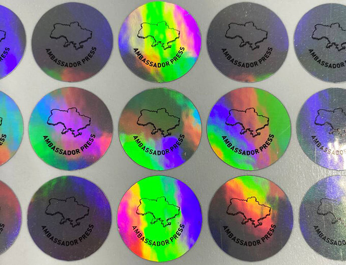 изготовление наклеек