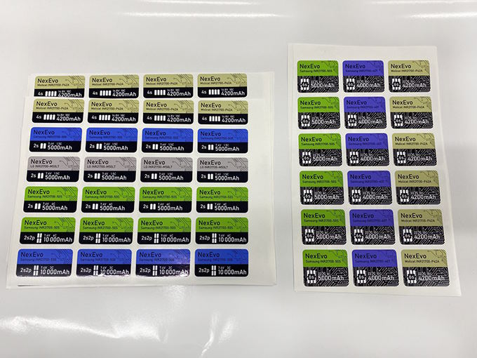 печать наклеек