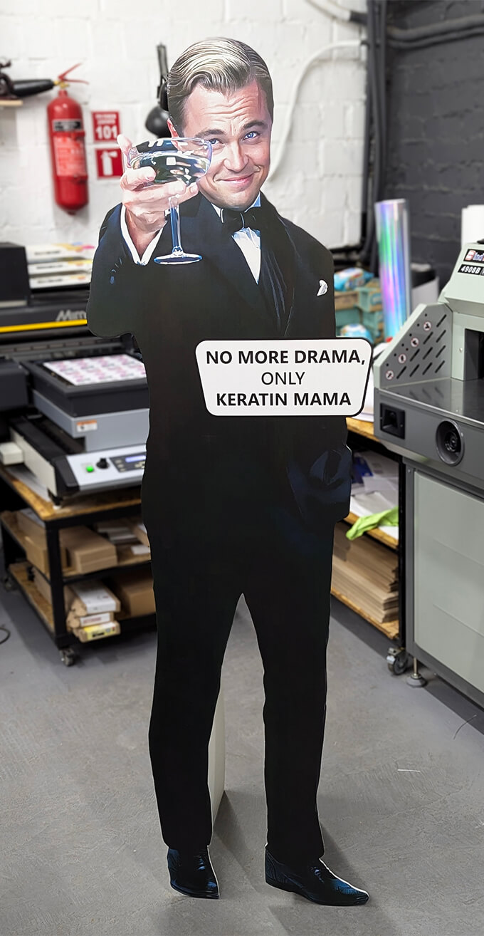 Печать и порезка пластиковых изделий