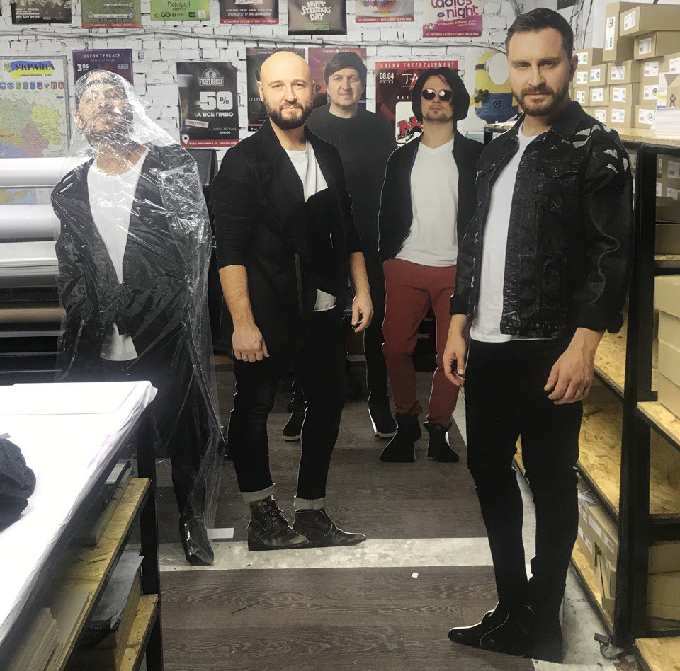 Ростові фігури під замовлення з пластику пвх 5 мм.