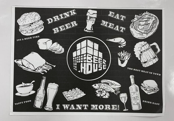 бумажные сеты для ресторанов