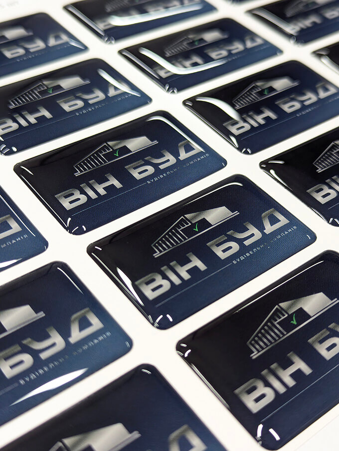 3д наклейка заказать