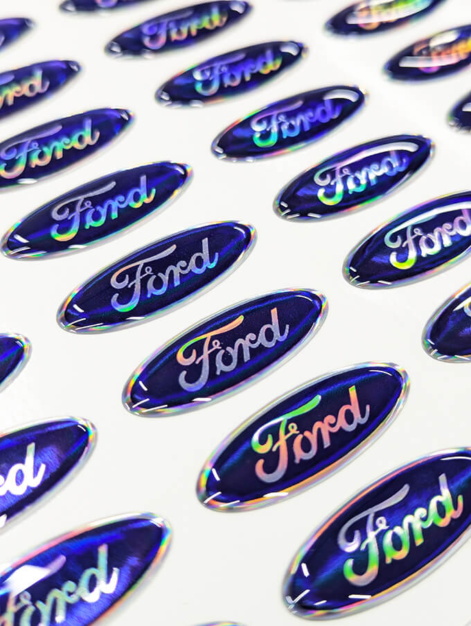 шильды голографические 3д