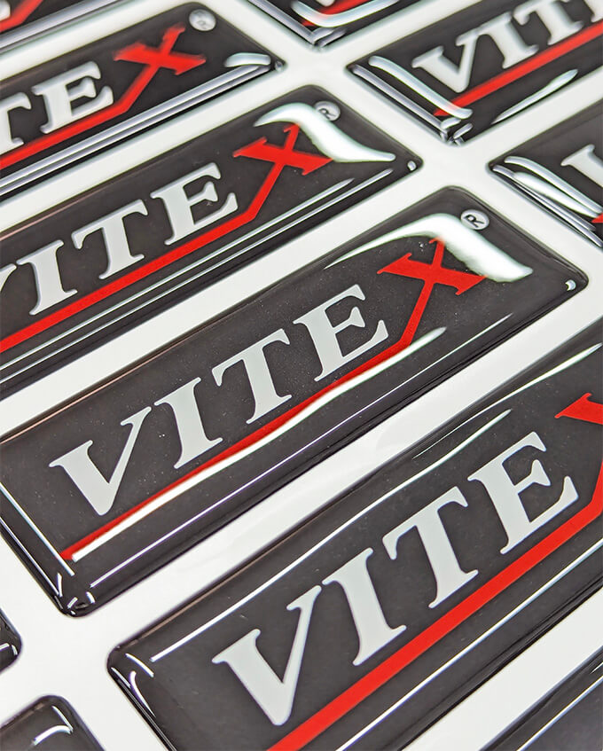 Изготовление обьемных наклеек