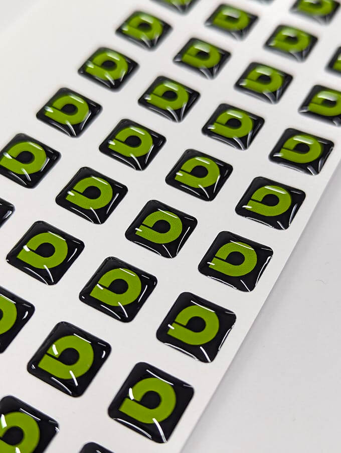 Объемные наклейки