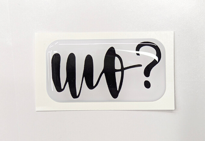 Виготовлення стікерів. 3D стікери