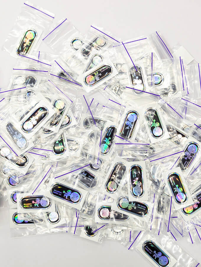 3д стікери друк