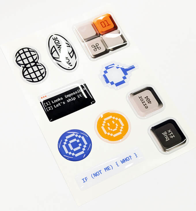 3d стікерпаки Київ виготовлення на замовлення