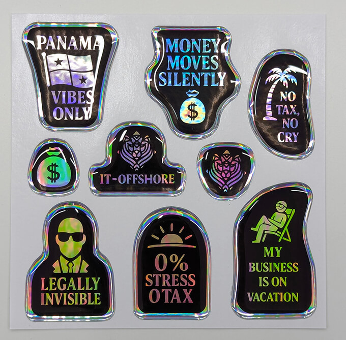 Голографічний 3д стікерпак