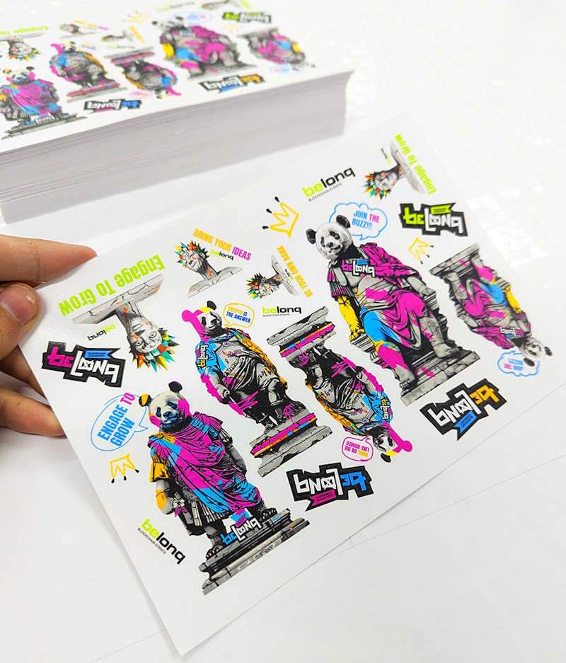 Друк Стікерпаків 148х210 мм.