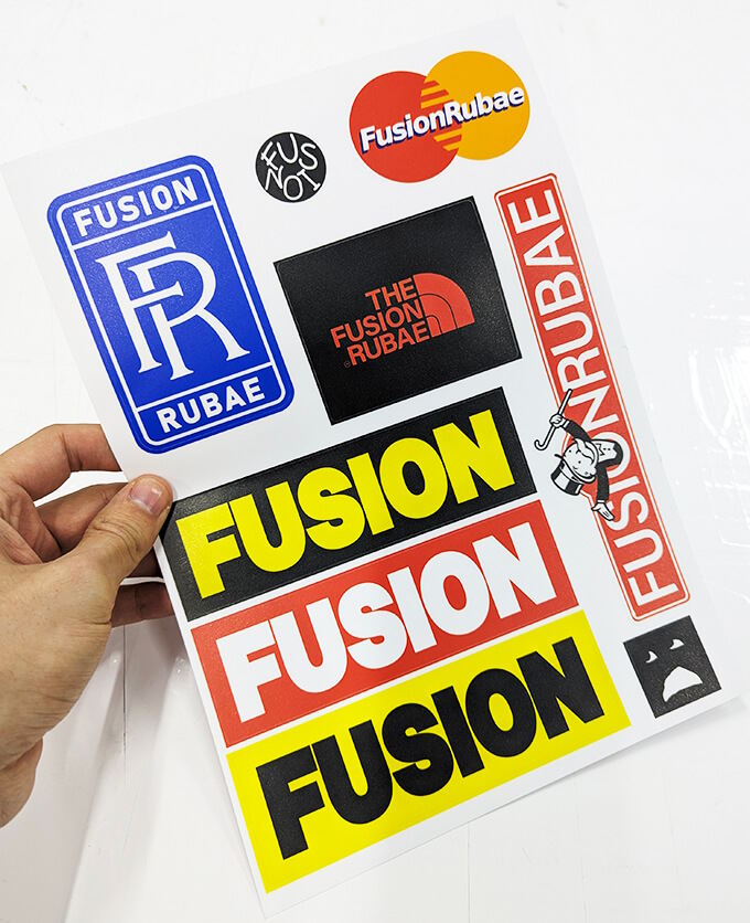 Стікерпак А4 з власним дизайном. стікерпаки