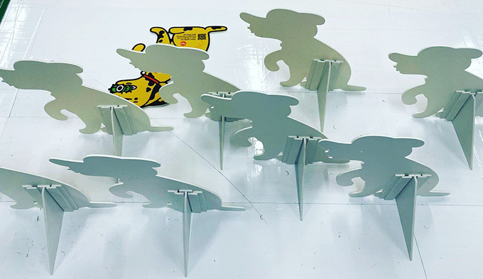 Табличка з ніжкою пвх