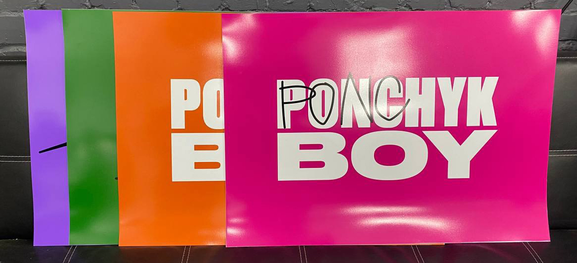 пластикові таблички 1мм