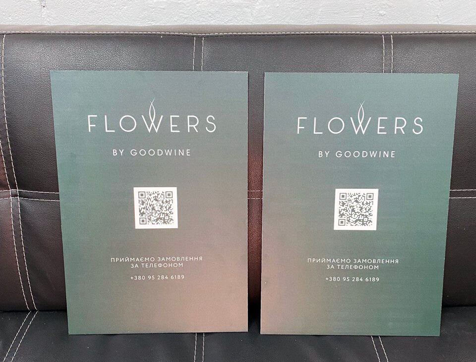 Друк табличок А3