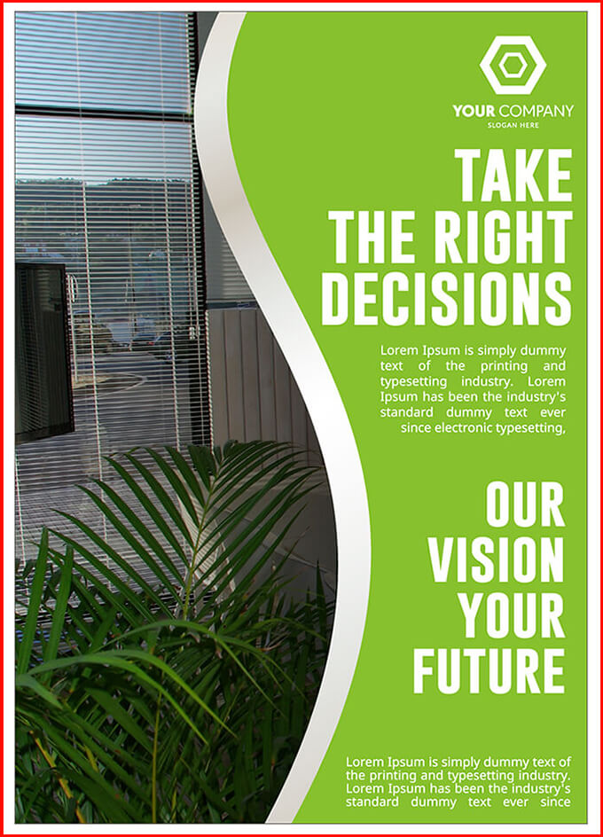 Виліт по фону для поліграфії - так не підходить 