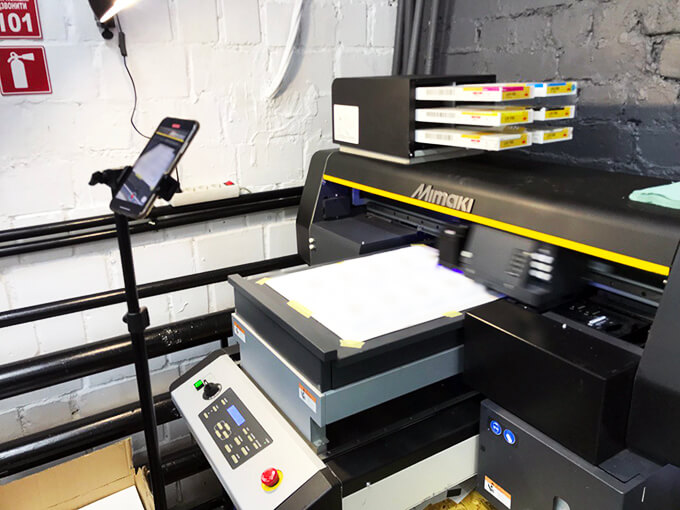 UF DRF печать на Mimaki 3042