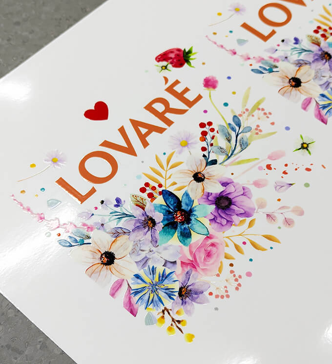 УФ ДТФ печать в листах. УФ ДТФ наклейки