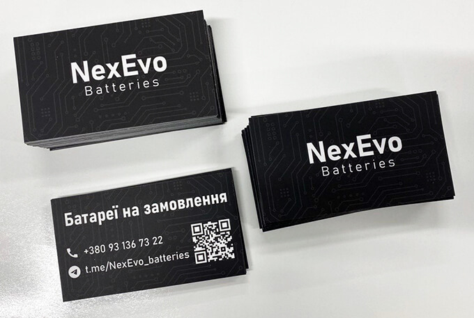 Замовити візитки