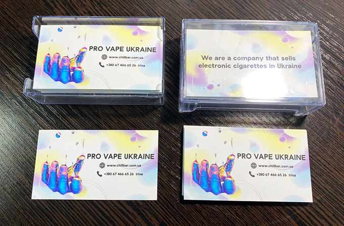 Визитки на заказ печать Киев