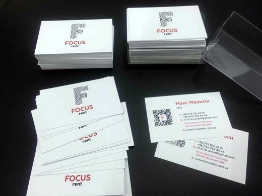 визитки на заказ