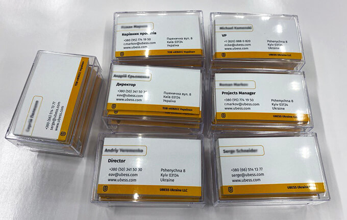 изготовление визиток на заказ